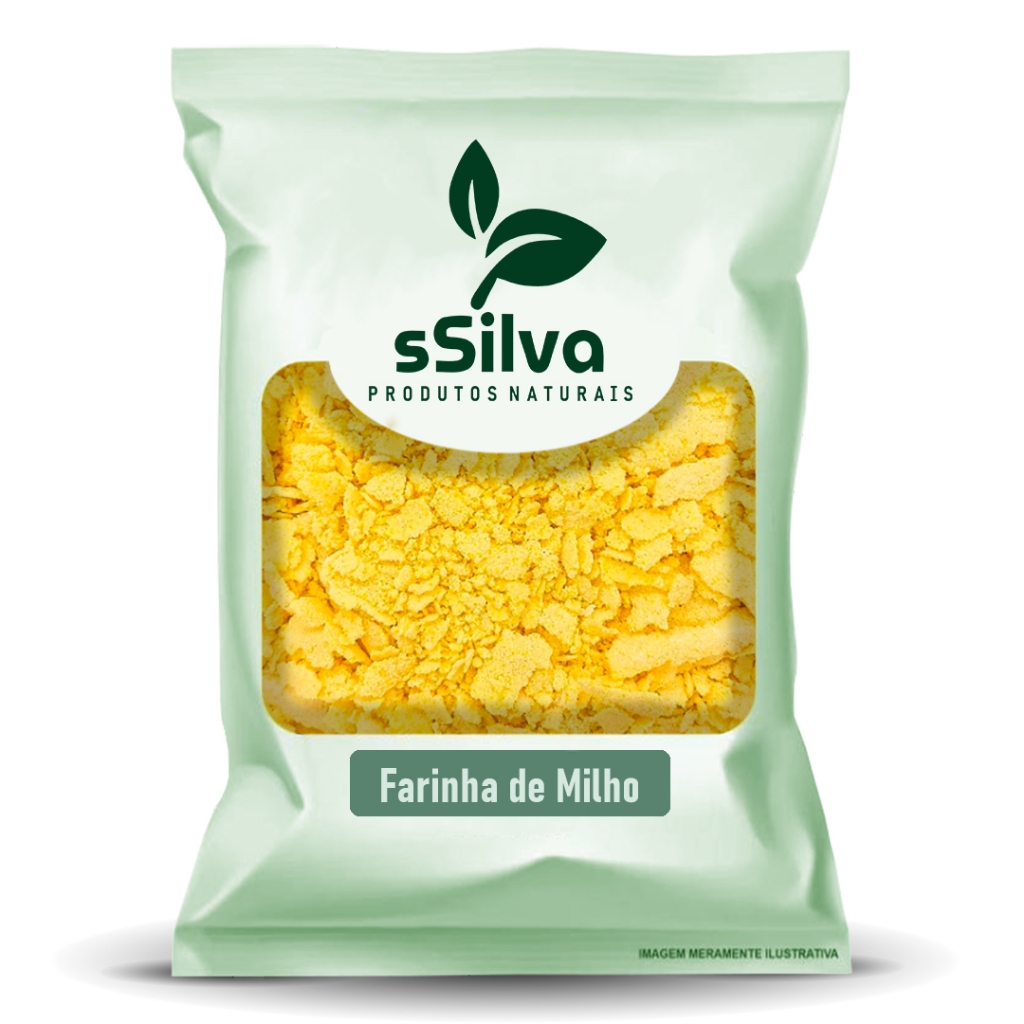 Farinha de Milho Amarela Flocada – sSilva Produtos Naturais