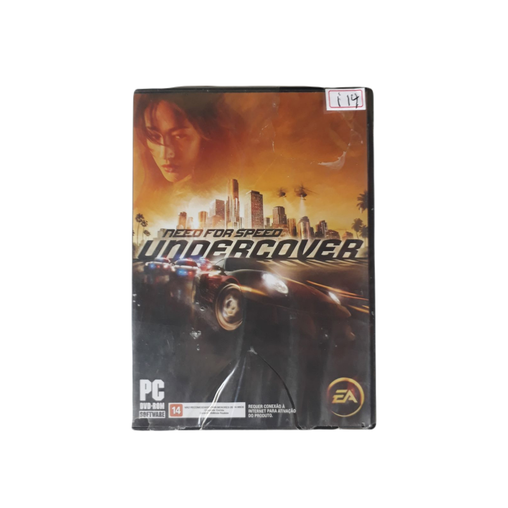 Cd De Jogo Para Pc Need For Speed Undercover - Lacrado I14