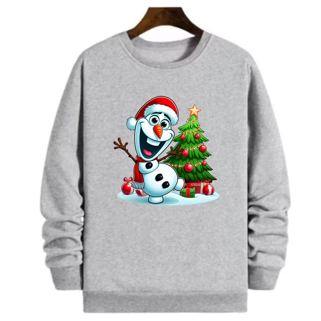 Blusa Moletom Careca Olaf Natal Blusa De Frio OLAF