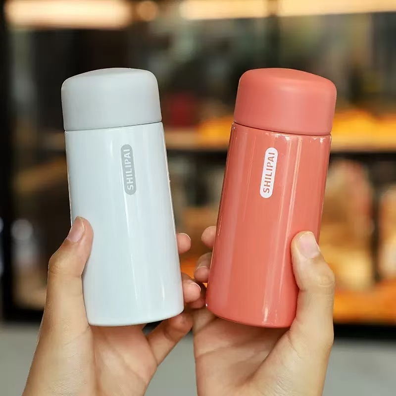 Pequenas Copos Térmicas Garrafa 150ML  portatil Moda Mini-copo De Bolso Para Viagem pra Meninas