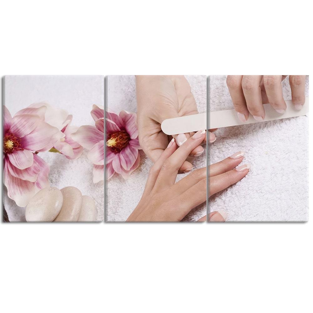 Quadro Decoração Parede Salão Beleza Unhas Nails Designer Studio Esmalte Esmalteria Lixa