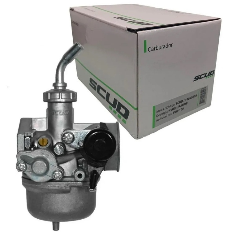 Carburador Completo Honda Pop 100 2007 Até 2015 Scud