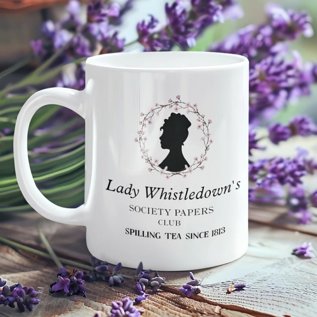 Caneca Personalizada- Bridgerton - Lady Whistledown's em Oferta na Shopee
