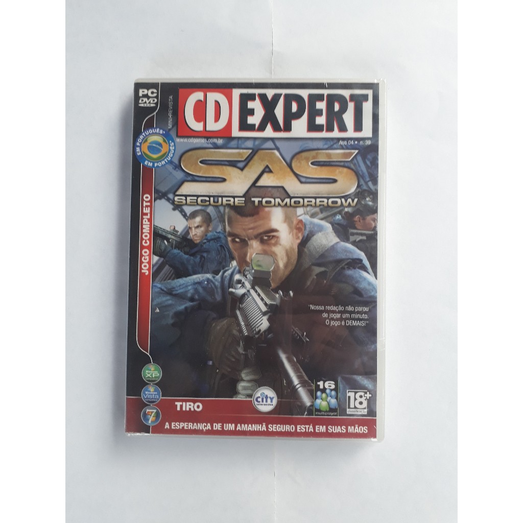 Cd De Jogo Sas Secure Tomorrow Tiro forças especiais Lacrado i25