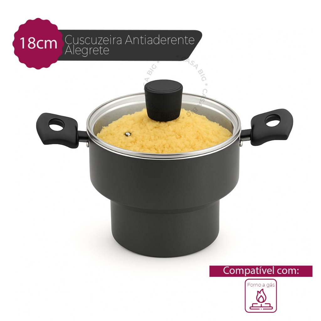 Cuscuzeira Grande Antiaderente: Onde Comprar | BuscaProdutos