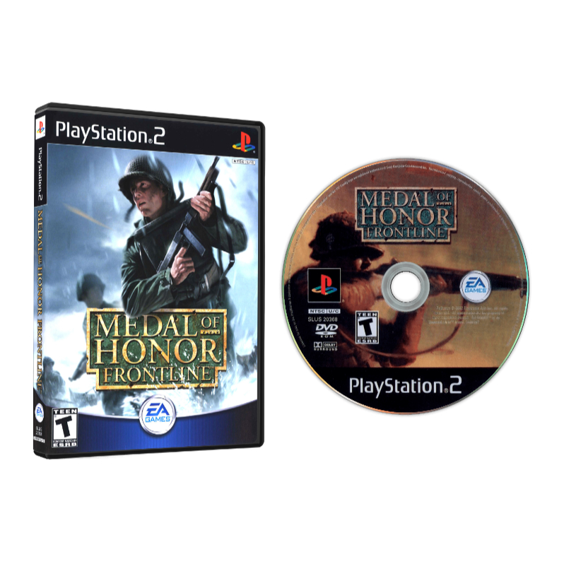 Jogo Medal of Honor Frontline Para PS2 Playstation 2