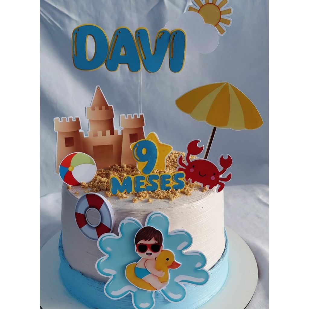 Bolo Tema Praia: Onde Comprar | BuscaProdutos