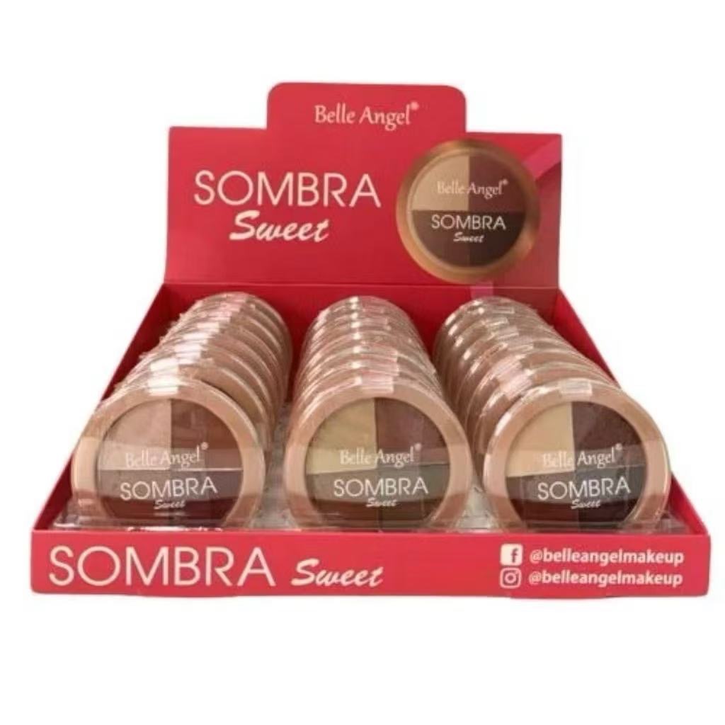 Detalhes do Paleta de Sombras Sweet 4 Cores  Belle Angel