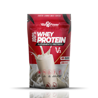 100% Whey Protein 1kg V3 Vita Power | Nº1 de vendas | + Saboroso | Lançamento! / Envio Rápido! em Oferta na Shopee