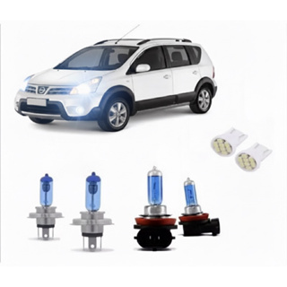 Kit Lampada Super Branca + Led Farol/milha Livina 2010/2013 em Oferta na Shopee