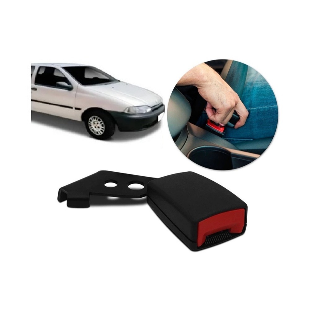 Fecho Cinto Segurança Dianteiro Palio 96 A 04 Haste Rigida em Oferta na Shopee