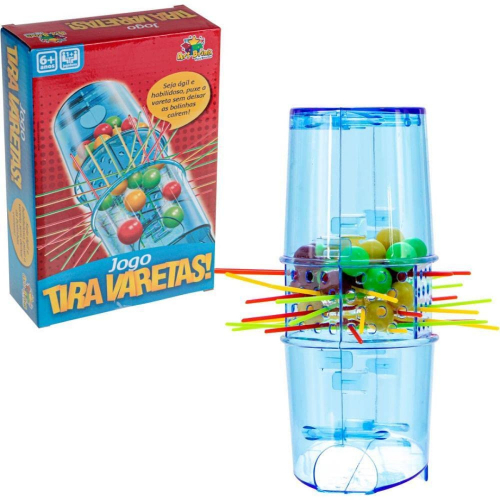 Jogo Tira Varetas Pega Varetas Jogo Interativo Criança Familia Brinquedo Tira Palitos Multijogador