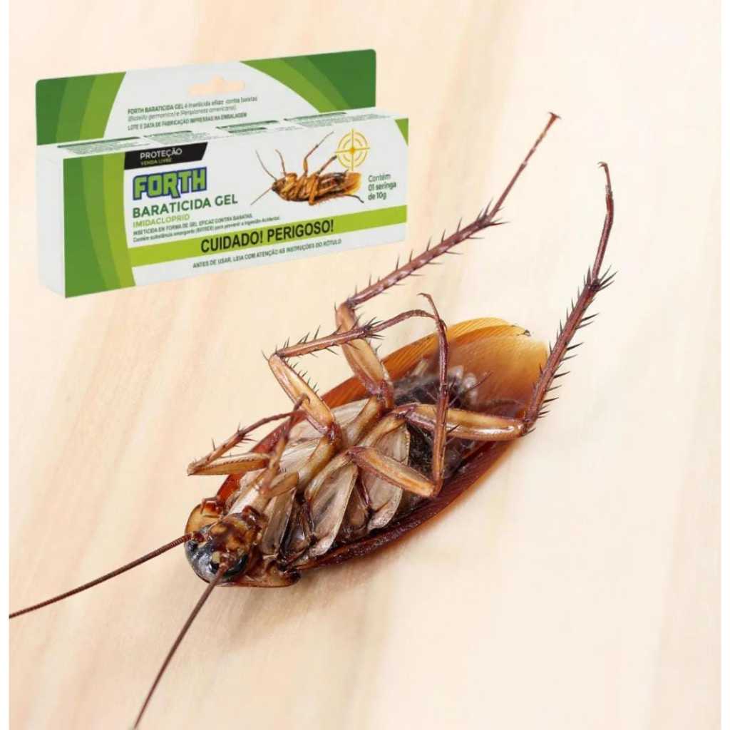 Forth Baraticida Gel Inseticida 10g – Controle Eficiente de Baratas