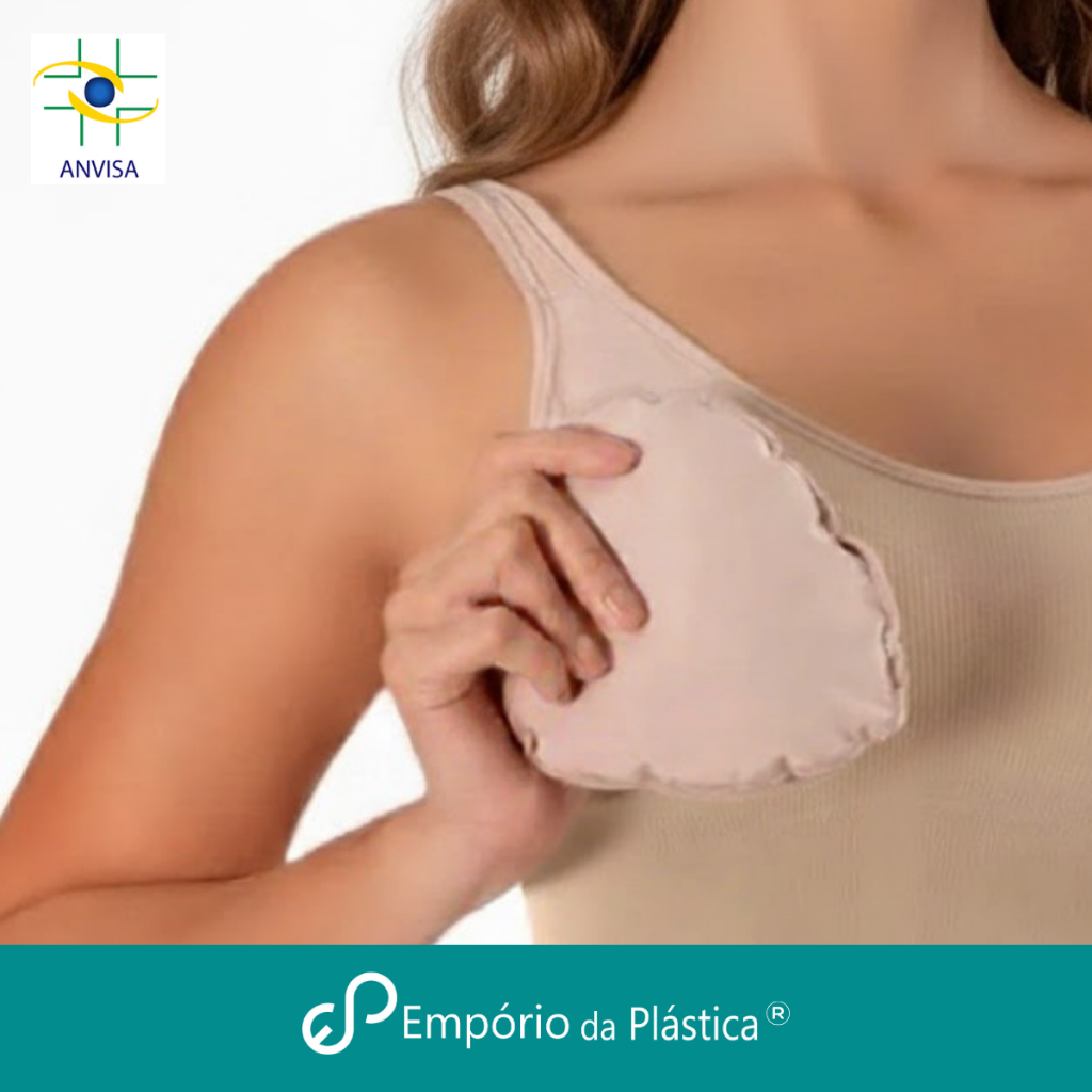 Prótese Mamária Oncológico Mastectomia Enchimento Emana 1und