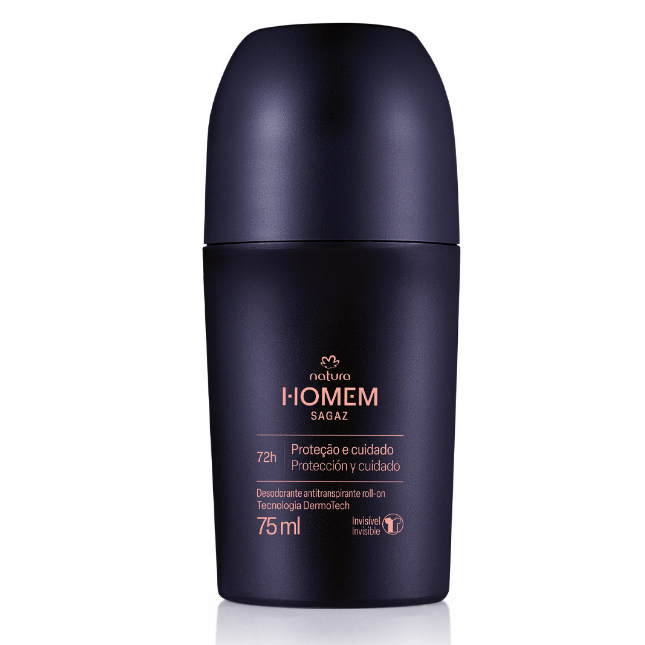 Desodorante Antitranspirante Roll-On Natura Homem Sagaz