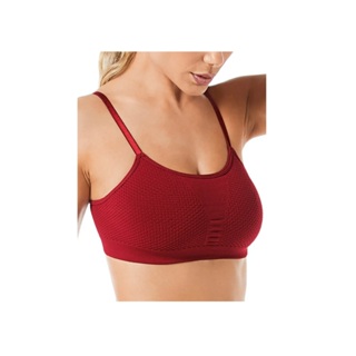 Top Fitness Velvette Ultraleve Demillus 61235 em Oferta na Shopee