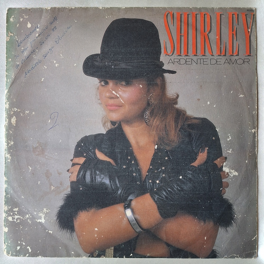 DISCO DE VINIL LP - SHIRLEY – ARDENTE DE AMOR (1987)