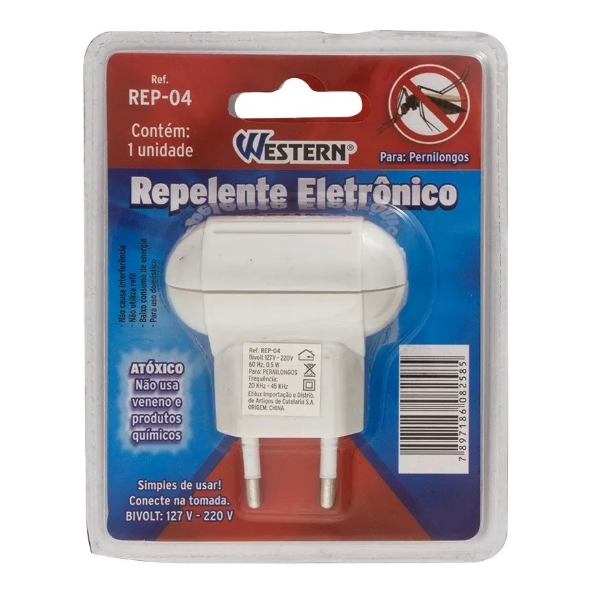 Detalhes do Repelente Eletrônico De Tomada Ultrassônico Insetos Repelente Mosquito para Pernilongos Bivolt