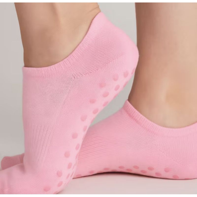 6/ 12 pares Meia soquete antiderrapante 34 ao 43 Pilates yoga ballet academia feminina masculina borrachinha