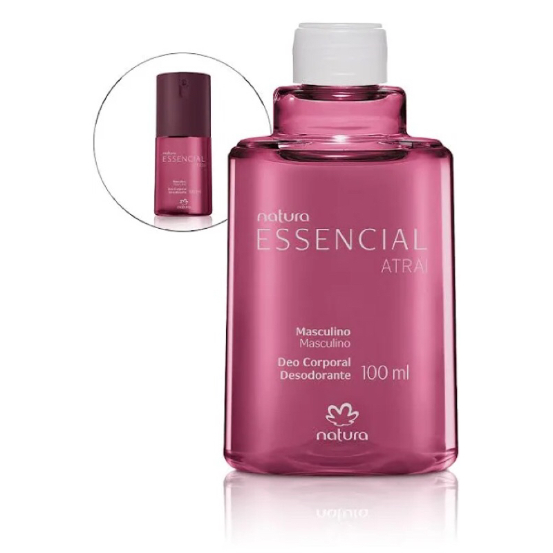 Refil desodorante essencial atrai feminino natura 100 ml PROMOÇÃO