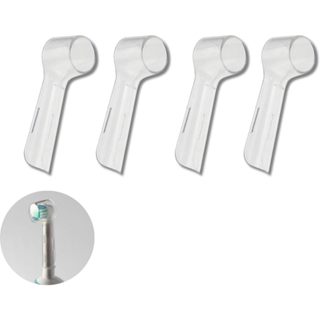 Kit 4 Capas Protetoras Para Escova Elétrica Oral B Braun Tampa Higiene Bucal Portátil Viagem em Oferta na Shopee