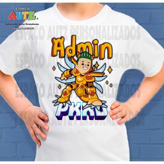Camiseta infantil PK XD Admin