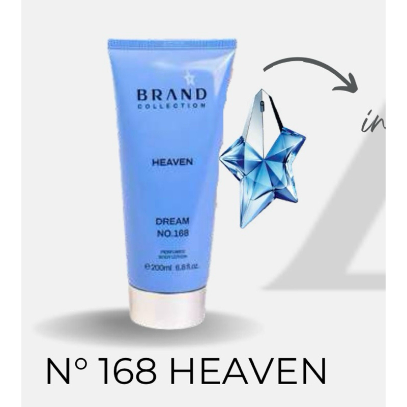 Hidratante Perfumado Brand Collection Heaven Nº168 – Inspirado em Angel | 200ml