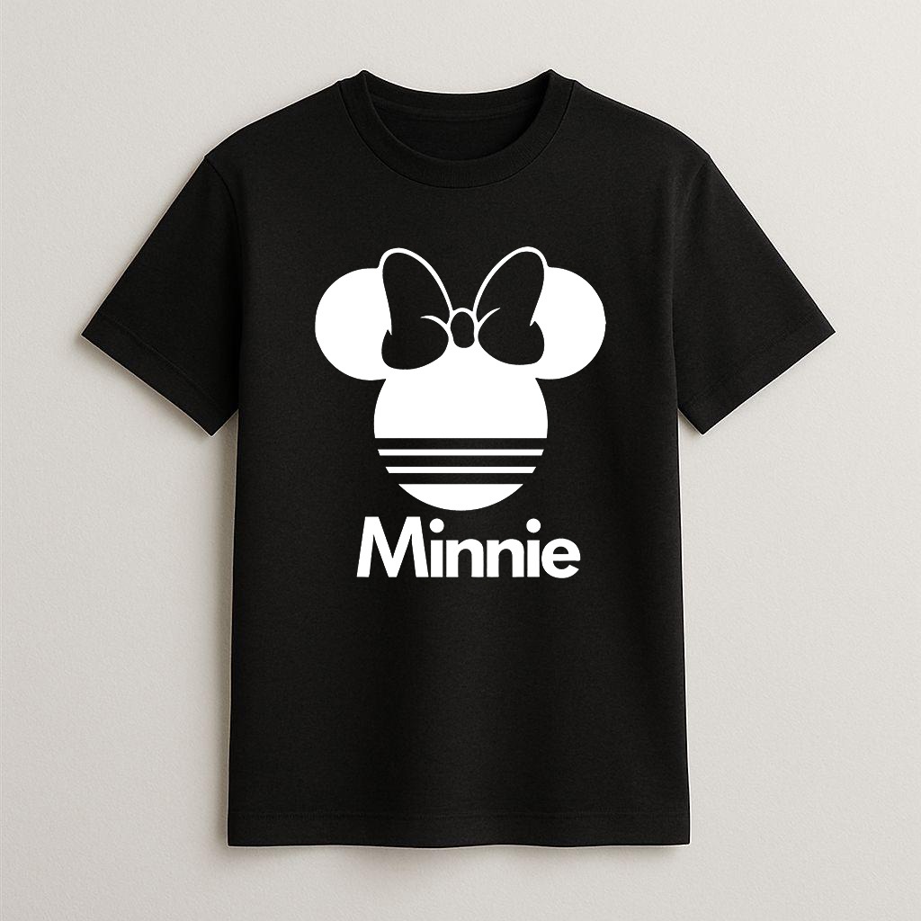 Camisa Minnie Lacinho Camisa Premium 100% Algodão
