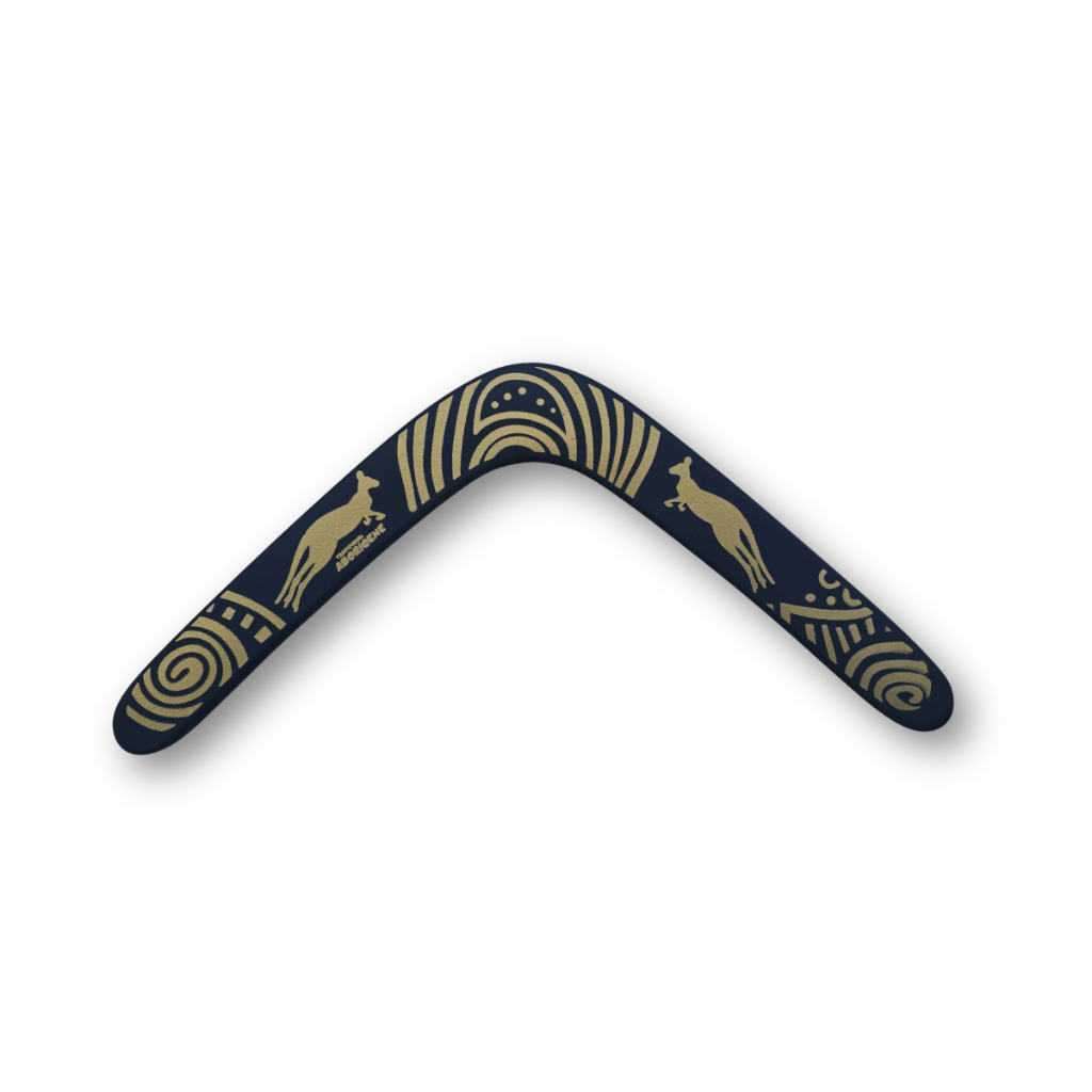 Bumerangue Tradicional Aborígene - 25m de Alcance Bahadara Boomerang em Oferta na Shopee