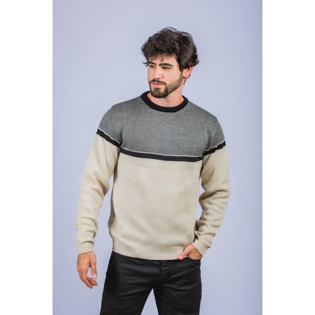 Sueter Masculino Lã Casaco Blusa De Frio Masculina Tricot