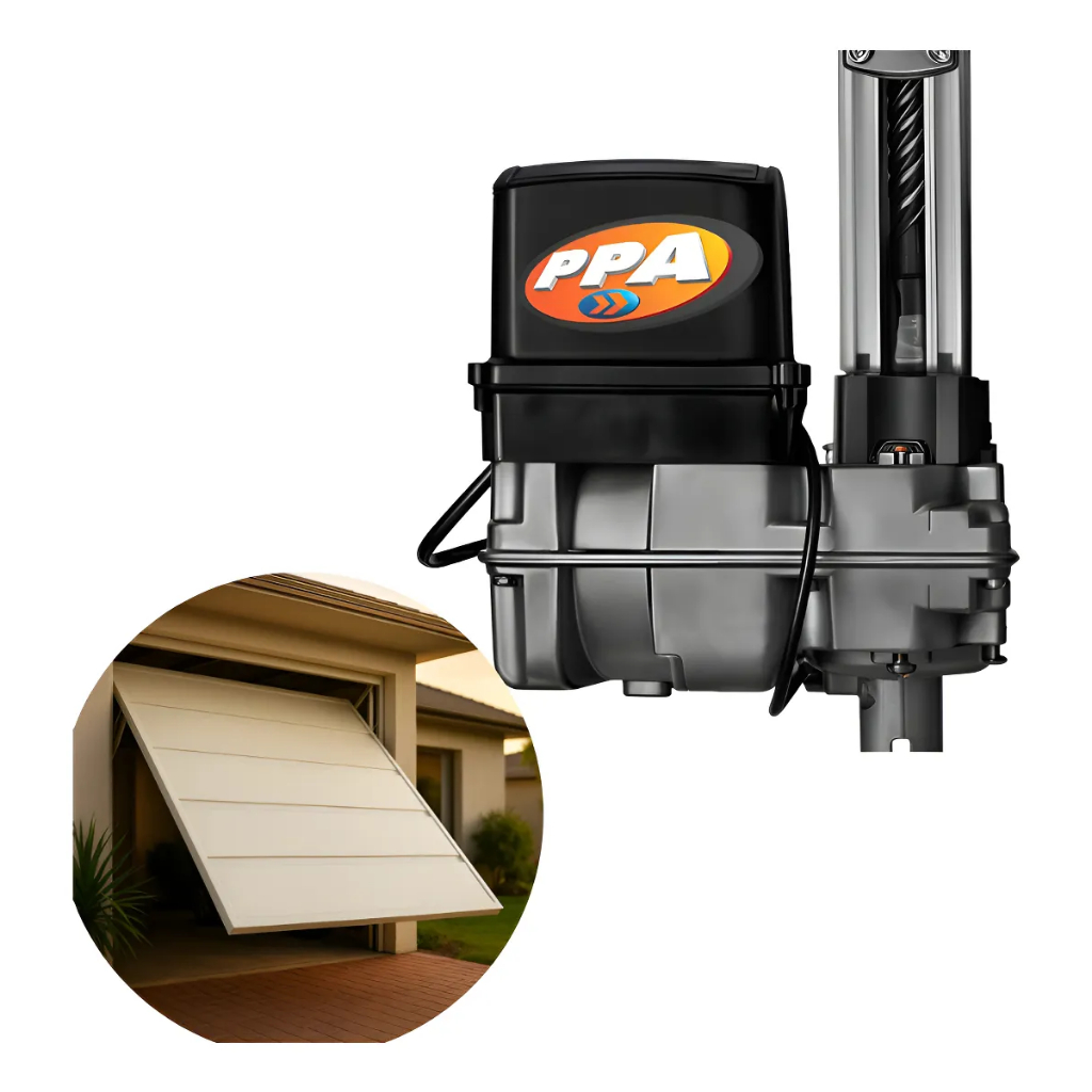 Kit Motor Portão Residencial Ppa Basculante Bv Home Sp 9 SEGUNDOS  -2 Controles