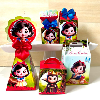Kit Personalizados Branca de Neve Baby cute para Festa Infantil Mimo/ Papelaria/ Caixinhas/ aniversário em Oferta na Shopee