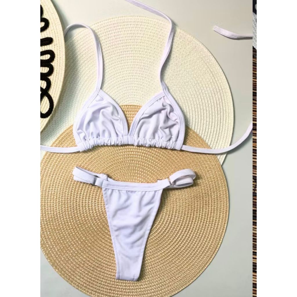 Biquíni Cortininha Marquinha De Fita Promoção De Verão Envio Rápido