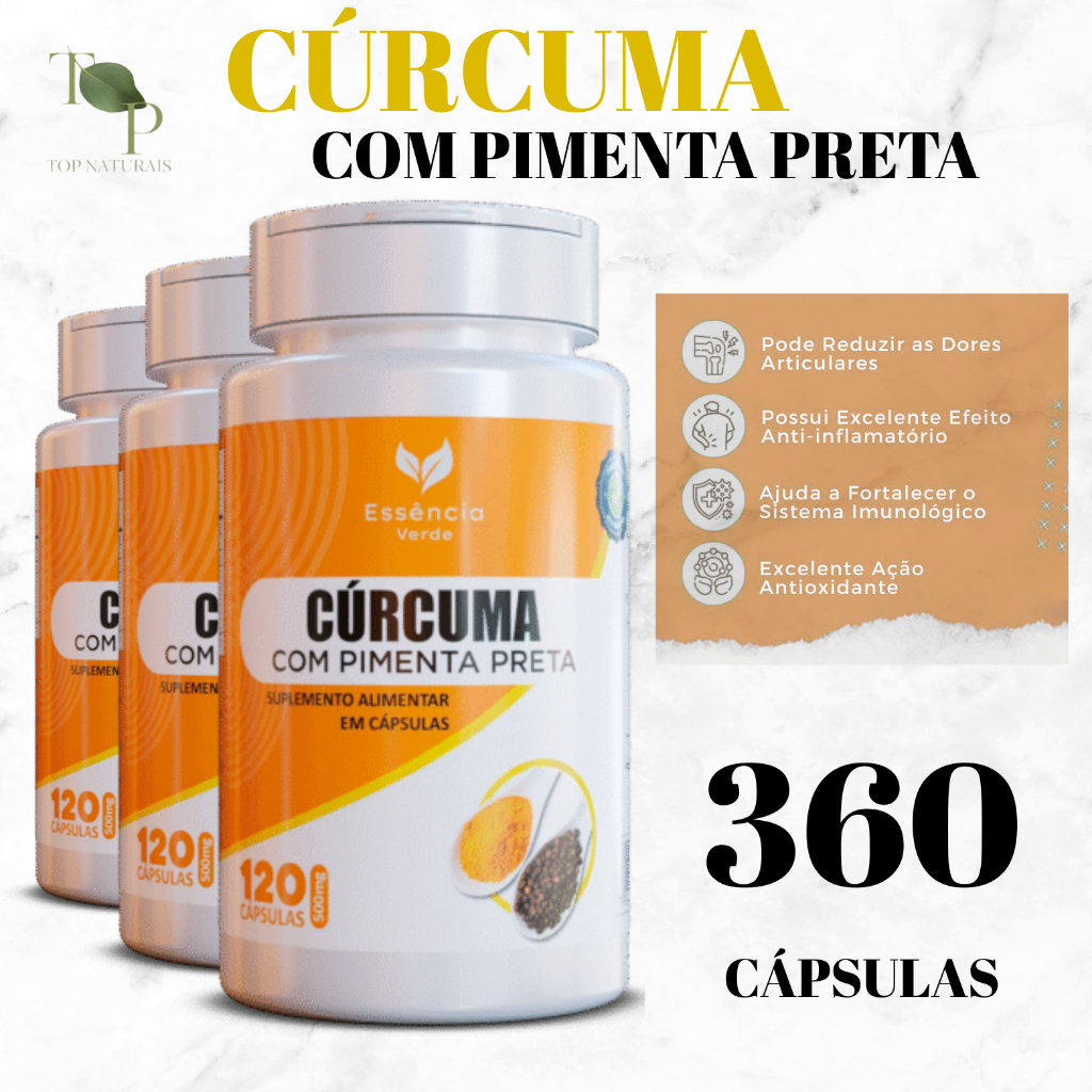 Curcuma com Pimenta Preta: Onde Comprar | BuscaProdutos