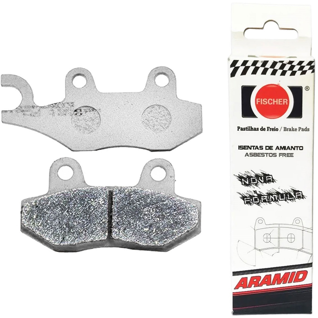 Pastilha freio dianteira ninja 500 z500 z400 ninja 400