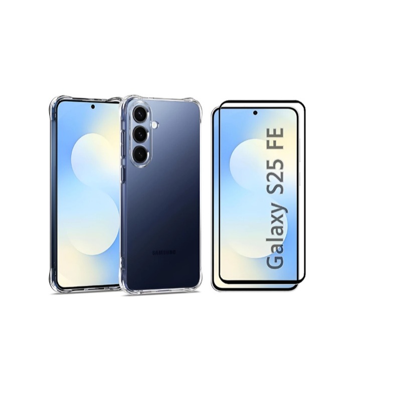 Capa Capinha Case Proteção Anti Impacto Samsung Galaxy S25FE S25 FE Pelicula vidro 3D em Oferta na Shopee