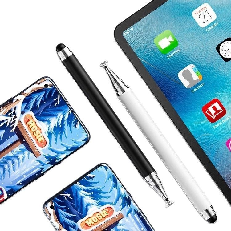 Caneta 3 em 1 para iPad Tela Touch Para Celular Tablet Escrita Pintura Live -K1