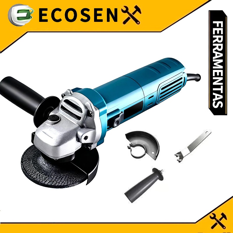 Esmerilhadeira  Lixadeira Angular 900w 115mm 4.1/2 11000rpm 220V/110V