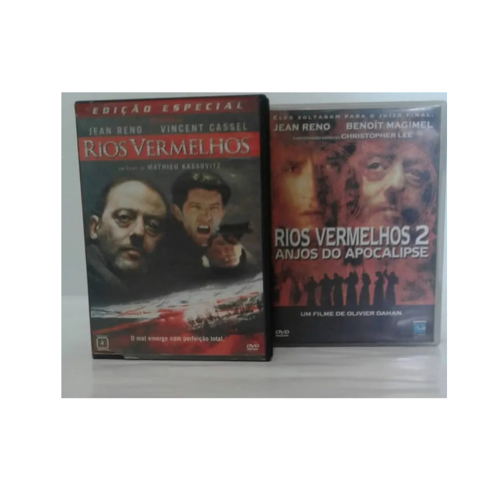 Dvd rios vermelhos Jean Reno