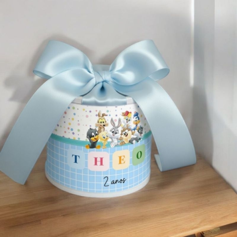 Tubolata Personalizada 5x6 cm • Lembrancinha Festa Infantil • Aniversário • Chá de Bebê • Brinde Personalizado