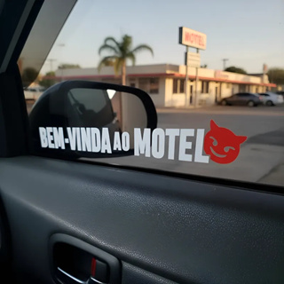 adesivo seja bem vinda ao motel de 30x5 para carros e caminhão moto em Oferta na Shopee