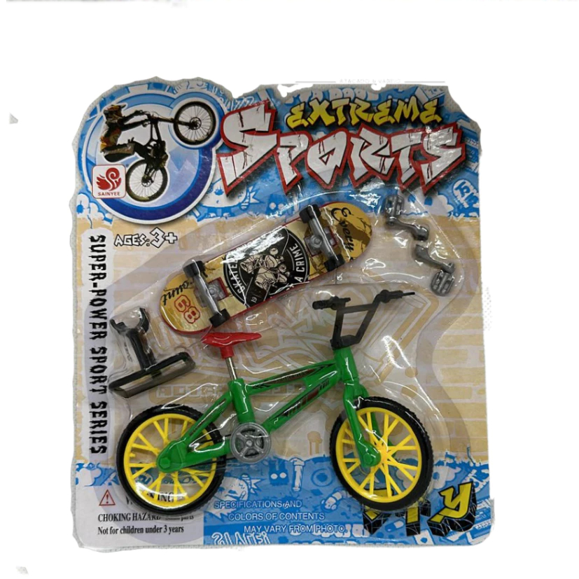 Kit Aventura Infantil com Skate de Dedo, Bike de Dedo e Acessórios – Esportes Radicais Kids em Oferta na Shopee