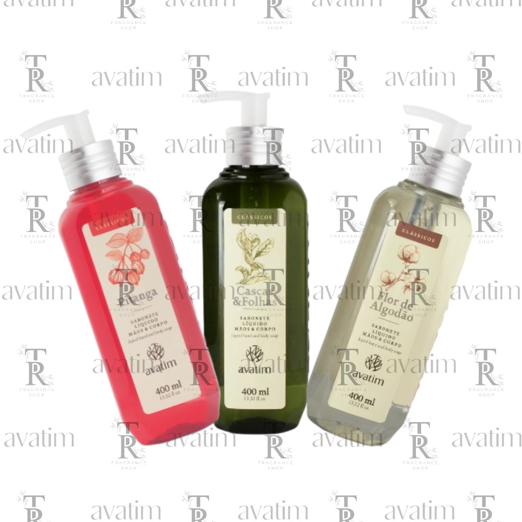 Sabonete Liquido 400ml - Avatim