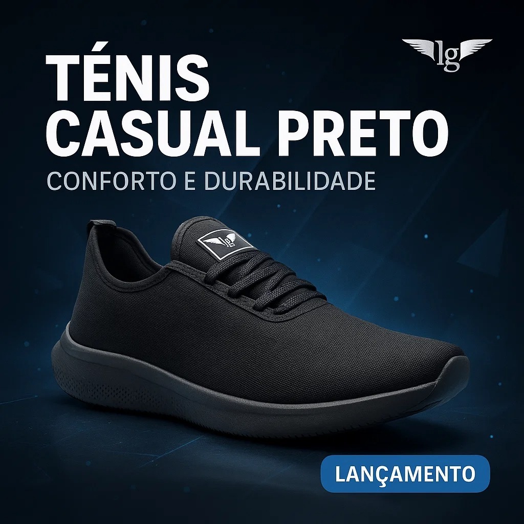 Tênis Masculino Esporte Fit Corrida Caminhada Academia Leve Confortável Amortecedor 34 Ao 44