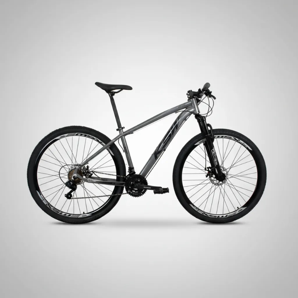 Bicicleta Aro 29 Ksw Xlt 21 Marchas Shimano E Freios A Disco Quadro 17 Cinza em Oferta na Shopee