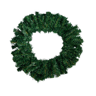 Guirlanda Natalina Aramada Verde 45cm 120 Galhos