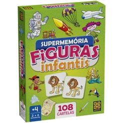Jogo Supermemória Figuras Infantis