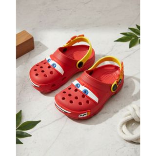 Papete Babuche Infantil Do Mcqueen Carros Vermelho Menino antiderrapante em Oferta na Shopee