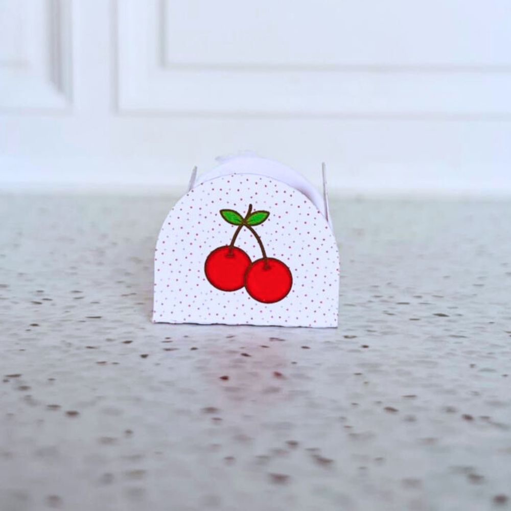 Forminha de Doces Cereja Cerejinha Personalizada no Tema  | Lembrancinha de Festa  | Aniversário