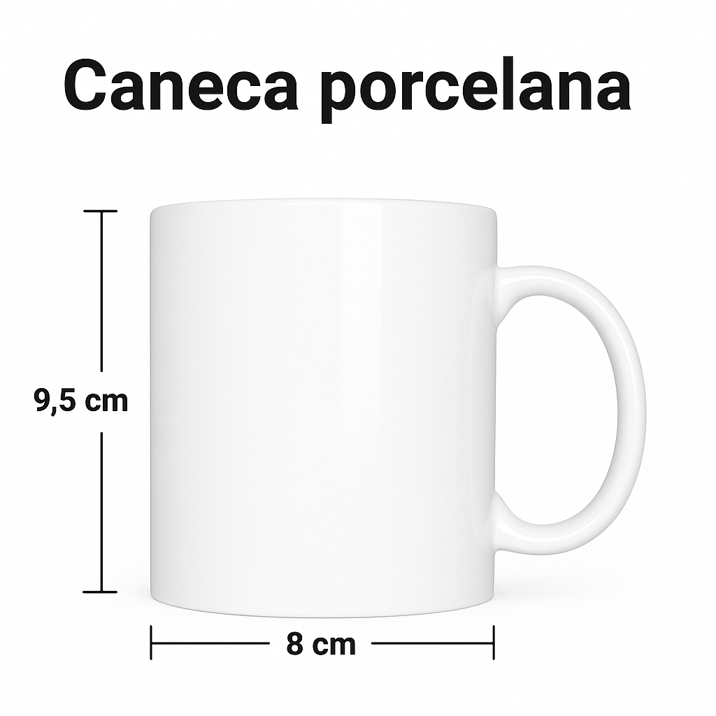 Canecas de Porcelana Personalizada 325ml Aniversário de 15 Anos Ideal Para festas — imagem 2 de 2